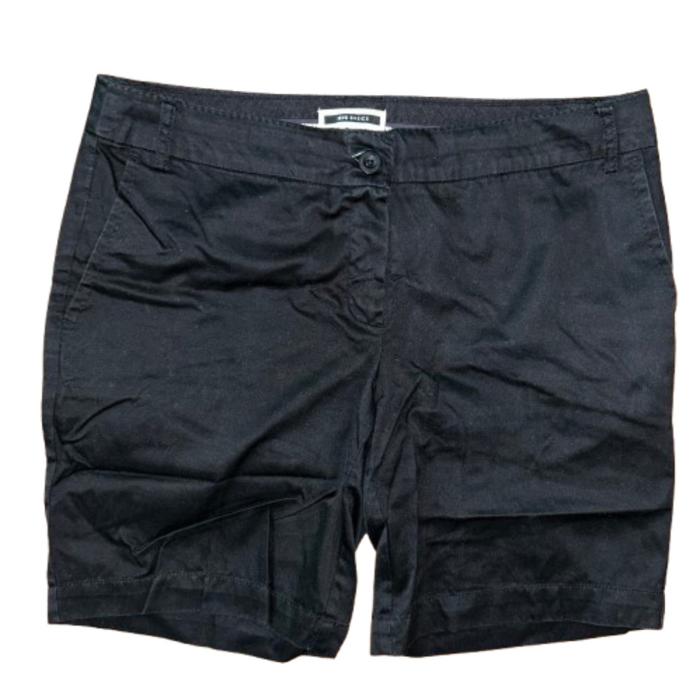 MANGO MNG BASICS Black Shorts